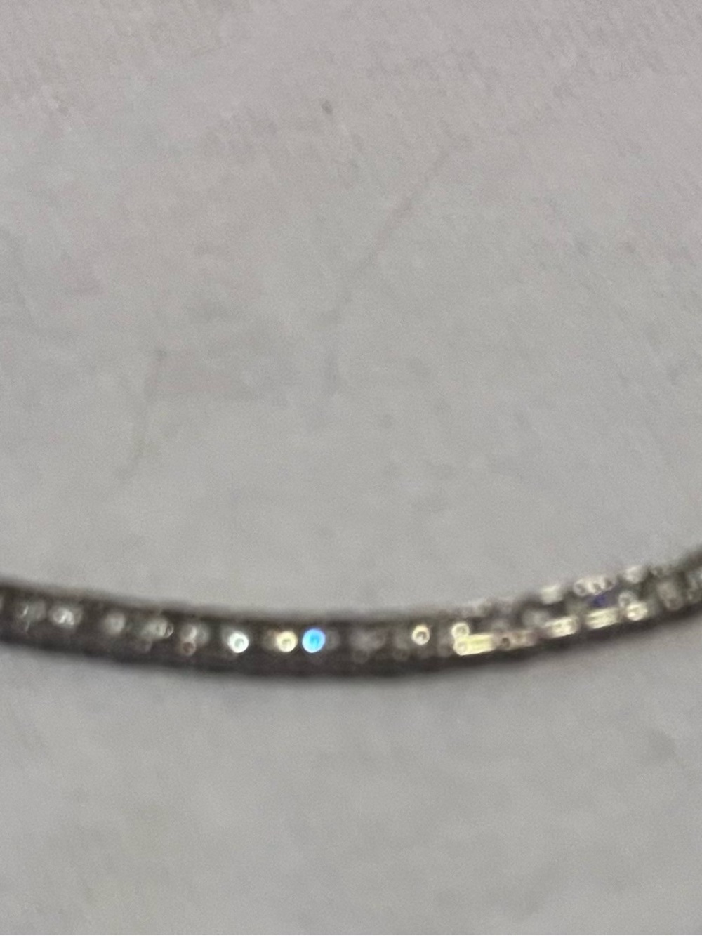 Classic Silver Crystal Accent Women's Bracelet